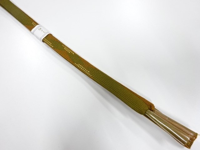 未使用品　正絹　高麗　手組帯締め